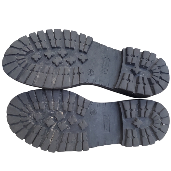 Marc Fisher Pirro Ivory Leather Round Toe Pull On Lug Sole Chelsea Women Sz 10M - Picture 6 of 12